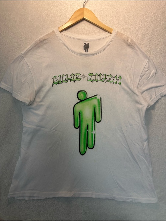 Billie Eilish Tops - Billie Eilish T-shirt White size XL Unisex